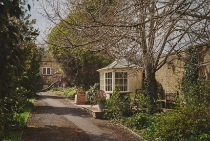 The summer house at Carroll Cottage, Cotswolds