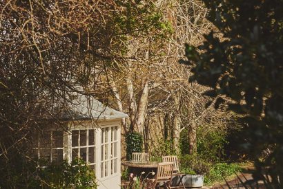 The summer house at Keats Cottage, Cotswolds