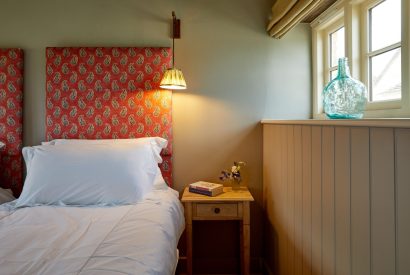 A twin bedroom at Milk Barn, Cotswolds