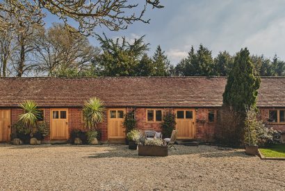 A exterior of Jersey Barn, Chiltern Hills