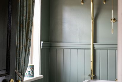 The bathroom at The Townhouse Sherborne, Dorset