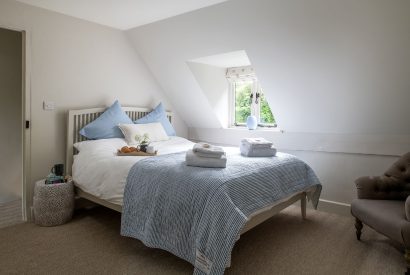 A double bedroom at Fairmile Cottage, Oxfordshire