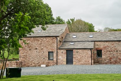 The exterior of Plum Cottage, Lake District