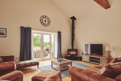 The living room at Plum Cottage, Lake District