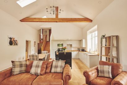 The living space at Plum Cottage, Lake District
