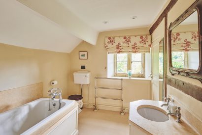 An en-suite at Withington Grange, Cotswolds 