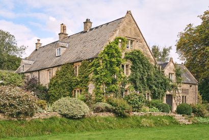 The exterior of Withington Grange, Cotswolds 