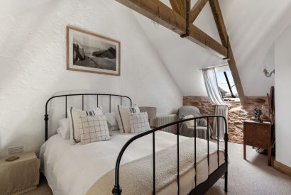 A bedroom at Chapel Cottage, Pembrokeshire