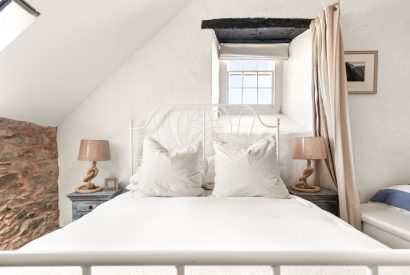 A double bedroom at Chapel Cottage, Pembrokeshire