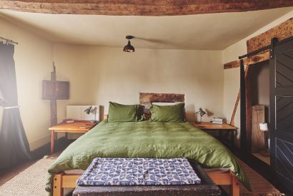 A bedroom at Hay Market House, Powys