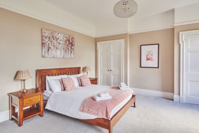 A double bedroom at Oakfield, Somerset