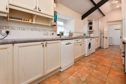 The kitchen at Plas Newydd, Llyn Peninsula