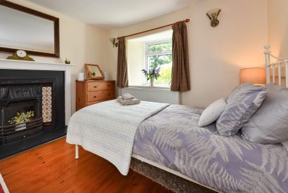 A bedroom at Plas Newydd, Llyn Peninsula