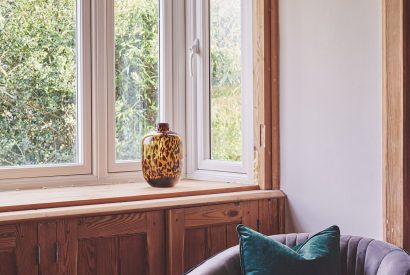 A window seat at The Old Vicarage, Lake District