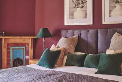 A double bedroom at The Old Vicarage, Lake District