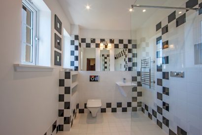 A bathroom at Oban House, Argyll and Bute