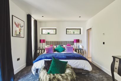 A bedroom at Reservoir View, Somerset