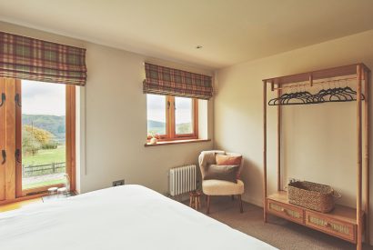 A bedroom at Drovers Rest, Shropshire