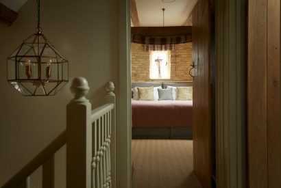 The bedroom at Orchard Stable, Cotswolds