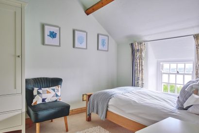 A bedroom at Orchard Cottage, Anglesey