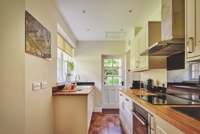 The kitchen at Middle Lodge, Cumbria