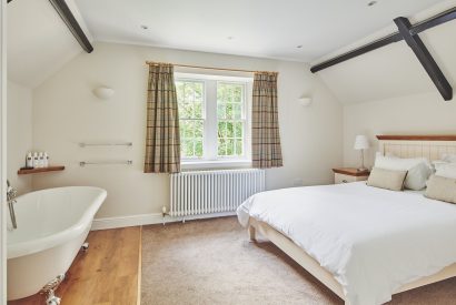 A bedroom at Middle Lodge, Cumbria