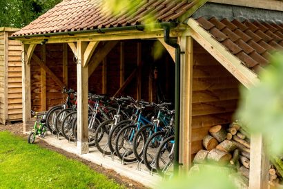 Bicycles at Hockham Grange, Norfolk Coast