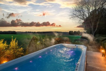 The pool at Sunset Cottage, Kent