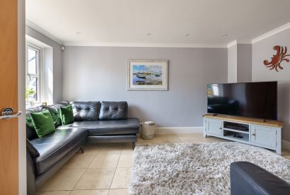The living room at 1 Afon y Felin, Llyn Peninsula