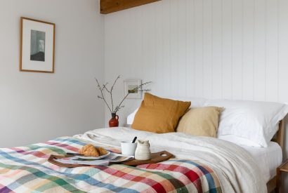 A double bedroom at Clover House, Bude, Cornwall