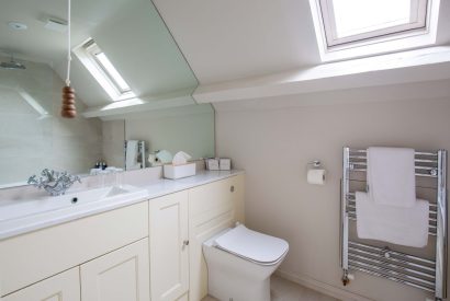 The bathroom at Byron Cottage, Cotswolds