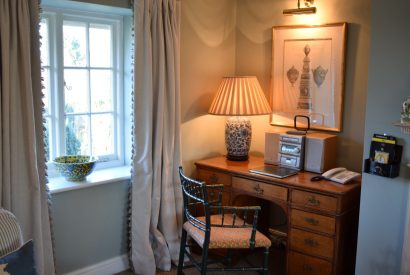 desk space at Byron Cottage, Cotswolds