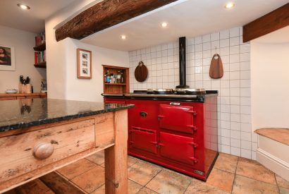 The kitchen at Plas Newydd, Llyn Peninsula