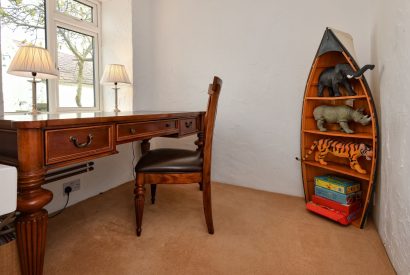 An office at Plas Newydd, Llyn Peninsula