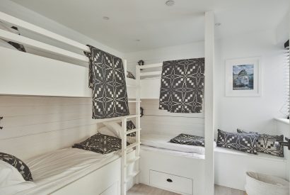 A bedroom at Ty Megan, Gower
