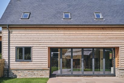 The exterior of The Byre, Welsh Borders