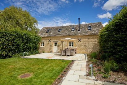 The exterior at The Barn at Ampneyfield, Gloucestershire