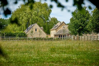 The exterior at The Barn at Ampneyfield, Gloucestershire