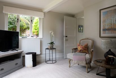 The lounge at Fairmile Cottage, Oxfordshire