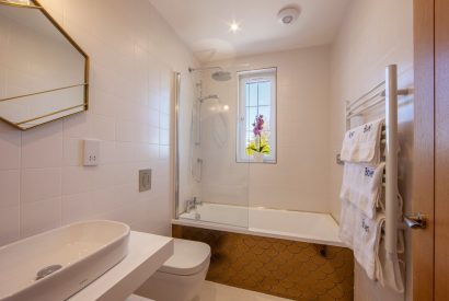 A bathroom at Oban House, Argyll and Bute