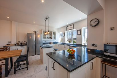 The kitchen at Oban House, Argyll and Bute