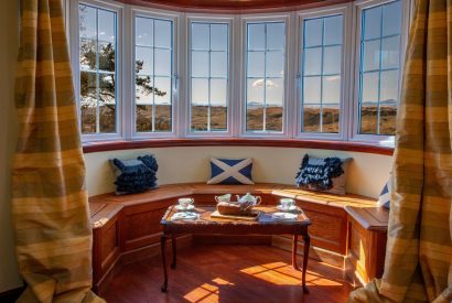 The drawing room at Oban House, Argyll and Bute