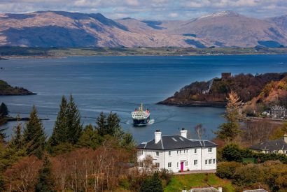 The exterior at Oban House, Argyll and Bute