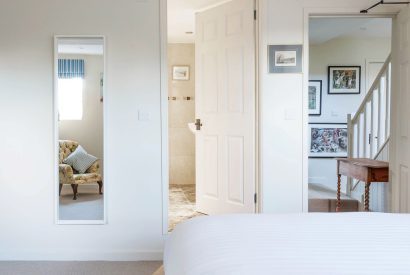 A double bedroom at Leonard House, the Cotswolds