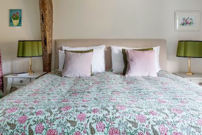 A double bedroom at Leonard House, the Cotswolds