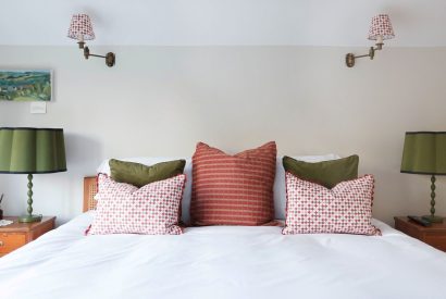 A double bedroom at Leonard House, the Cotswolds