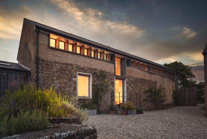 The exterior at Campion Barn, Bude, Cornwall