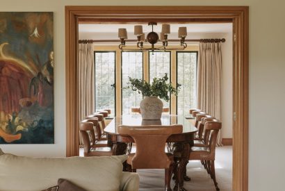 The dining room at Chipping House, Cotswolds