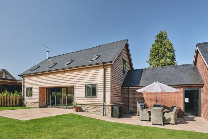 The exterior of The Byre, Welsh Borders