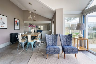 The dining room at Pen y Bryn, Abersoch